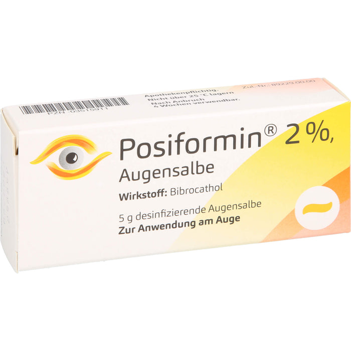 Posiformin 2 % Augensalbe, 5 g Crème