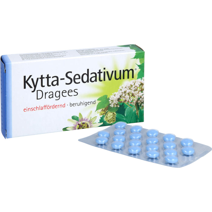 Kytta-Sedativum Dragees bei Unruhe und Einschlafstörungen, 40 pcs. Tablets