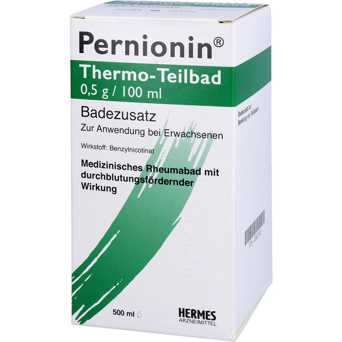 Pernionin Thermo-Teilbad medizinisches Rheumabad mit durchblutungsfördernder Wirkung, 500 ml Solution