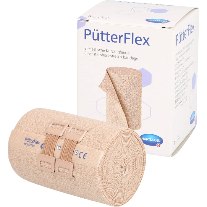 Pütter Flex Binde 8 cm x 5 m, 1 pc Paquet