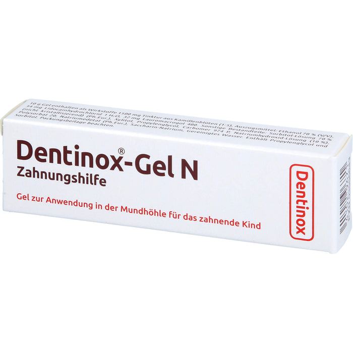 Dentinox-Gel N Zahnungshilfe, 10 g Gel