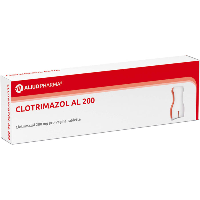 Clotrimazol AL 200 Vaginaltabletten, 3 pcs. Tablets