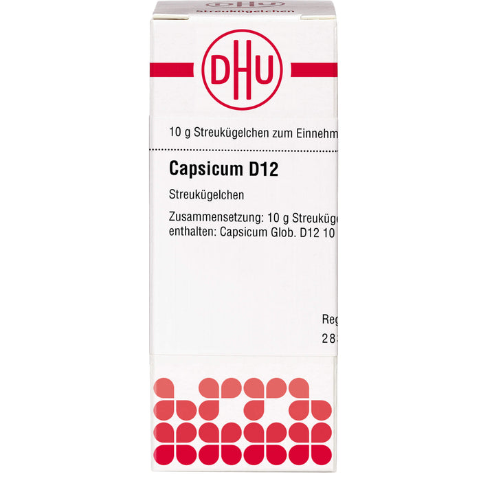 DHU Capsicum D12 Streukügelchen, 10 g Globules