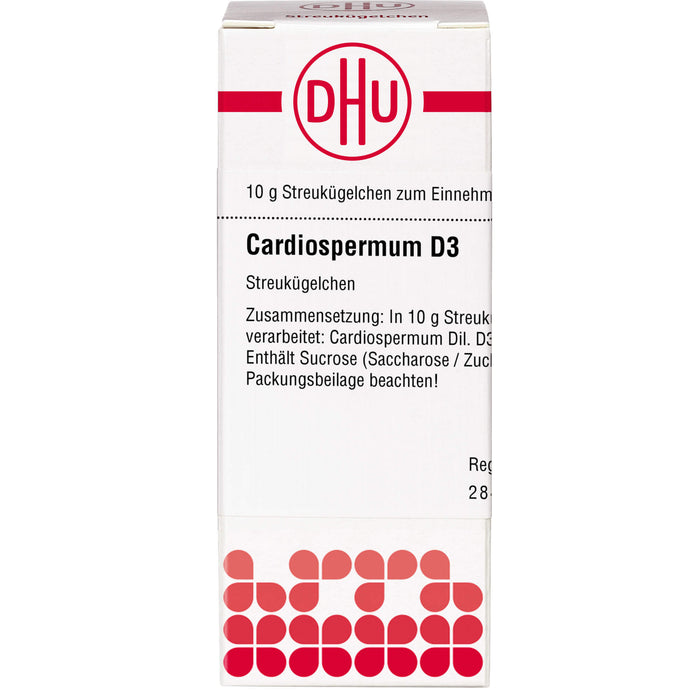 DHU Cardiospermum D3 Streukügelchen, 10 g Globuli