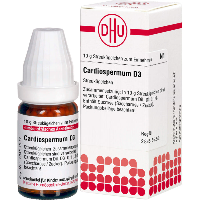 DHU Cardiospermum D3 Streukügelchen, 10 g Globuli