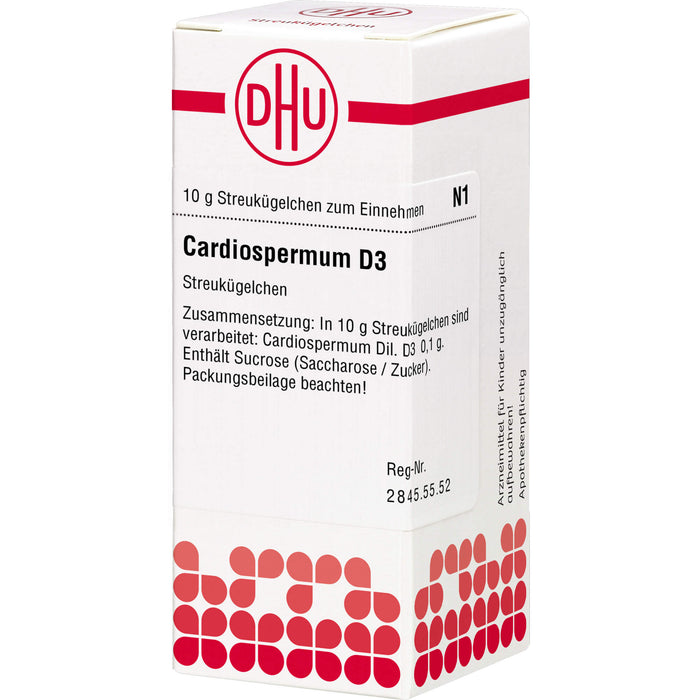 DHU Cardiospermum D3 Streukügelchen, 10 g Globuli