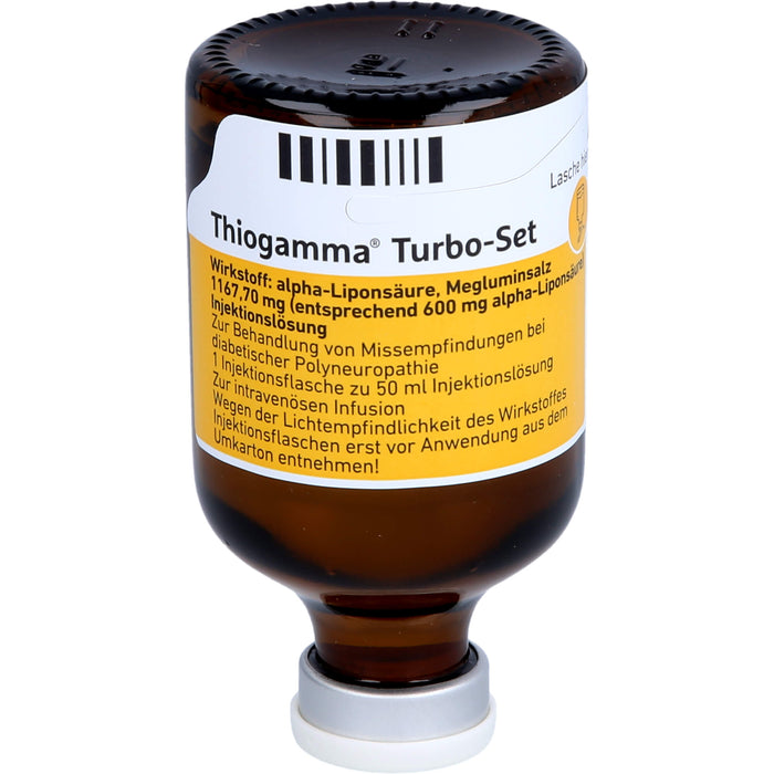 Thiogamma Turbo Set Pur Lösung, 50 ml Lösung