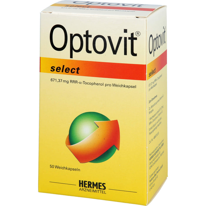 Optovit select 1000 I.E. Kapseln, 50 pc Capsules