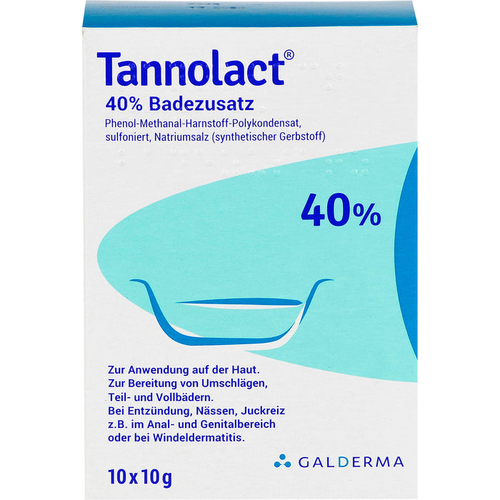 Tannolact Badezusatz Beutel, 10 St. Beutel