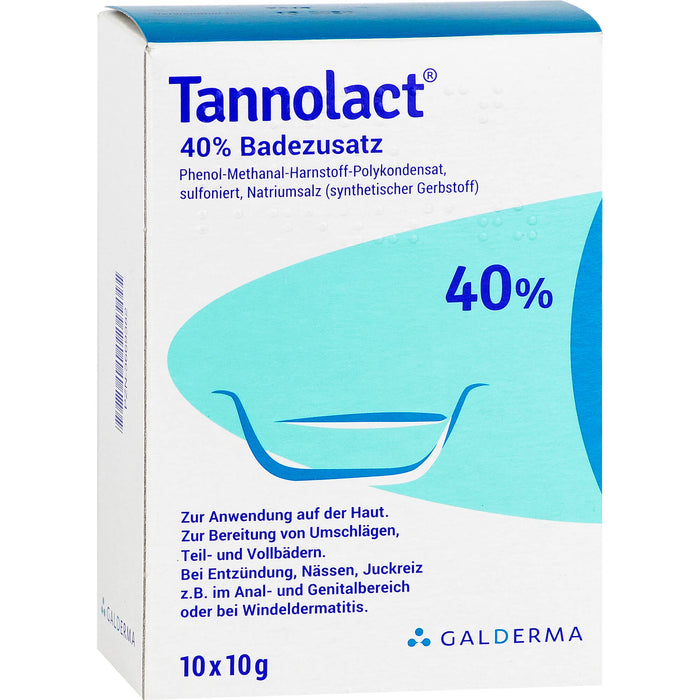 Tannolact Badezusatz Beutel, 10 pc Sachets