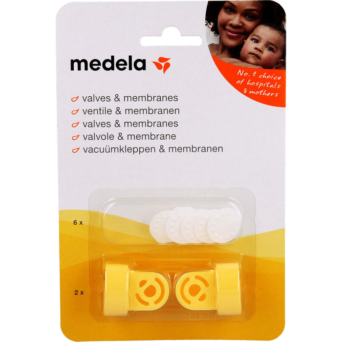 Medela Ventilk Membr Multi Set, 1 St