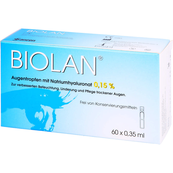 Biolan Augentropfen, 60X0.35 ml EDP