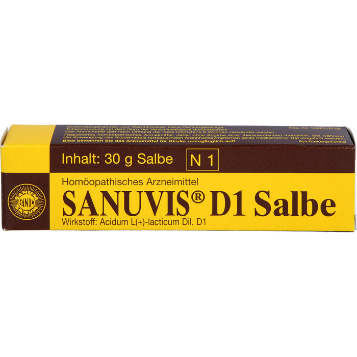 Sanuvis D 1 Salbe, 30 g Ointment