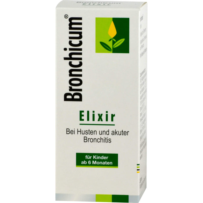 Bronchicum Elixir bei Husten und akuter Bronchitis, 250 ml Lösung