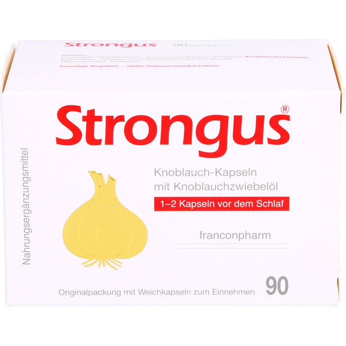 Strongus Knoblauch-Kapseln, 90 pc Capsules