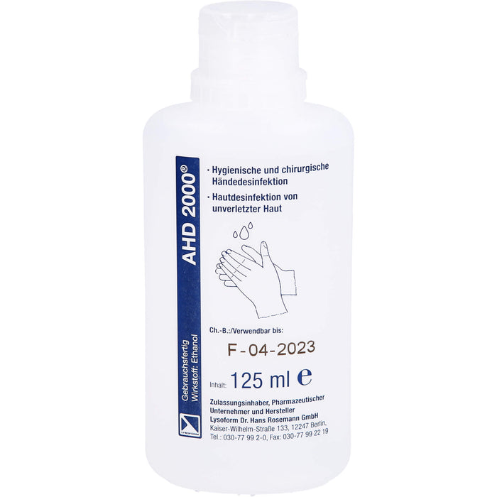 AHD 2000, 125 ml Solution