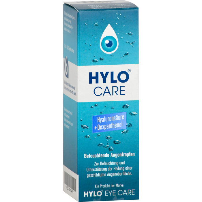 HYLO CARE Befeuchtende Augentropfen, 10 ml Solution