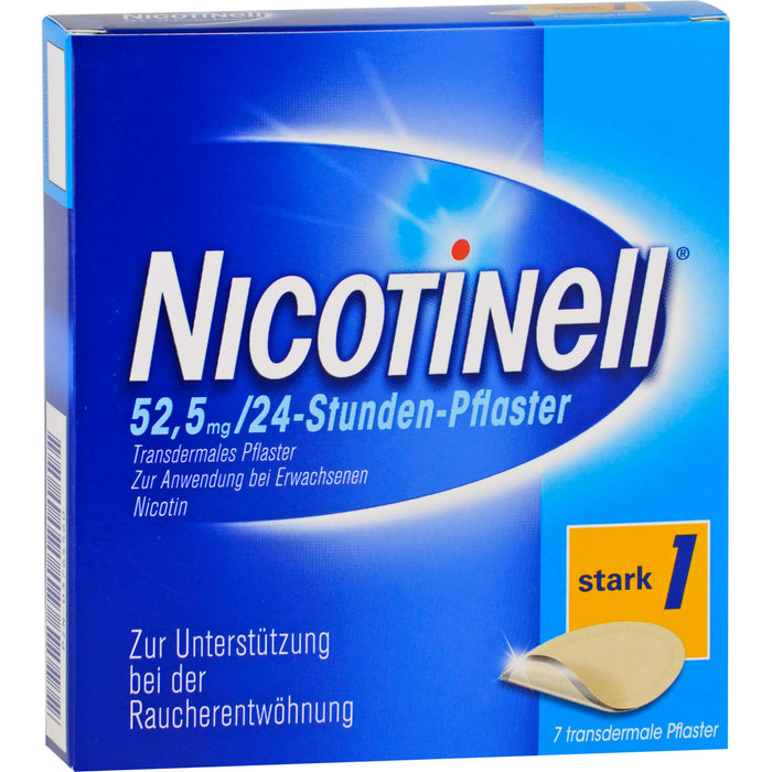 Nicotinell 21 mg 24-Stunden-Pflaster zur Raucherentwöhnung, 7 pcs. Patch