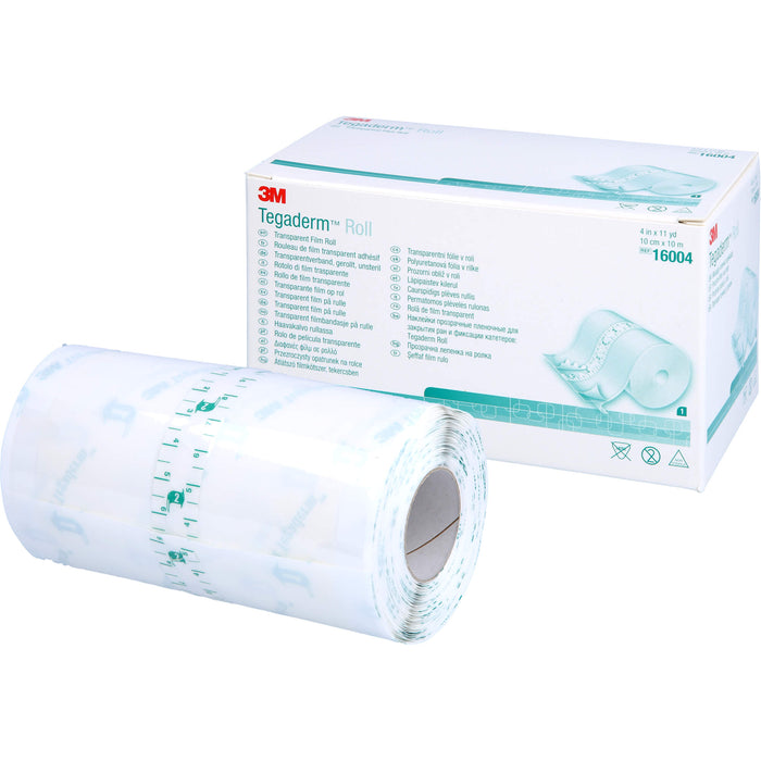 3M Tegaderm Roll 10 cm x 10 m Transparentverband unsteril, 1 pc Pansement