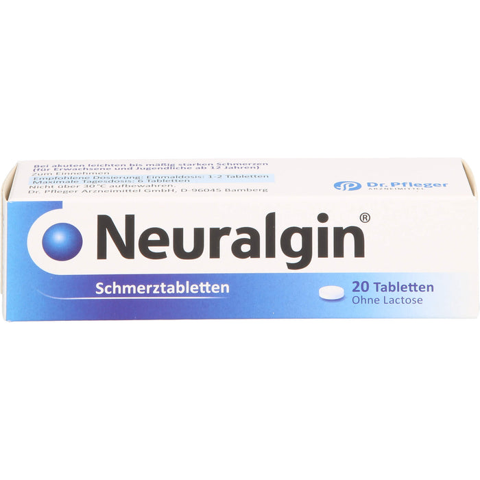 Neuralgin Schmerztabletten, 20 St. Tabletten