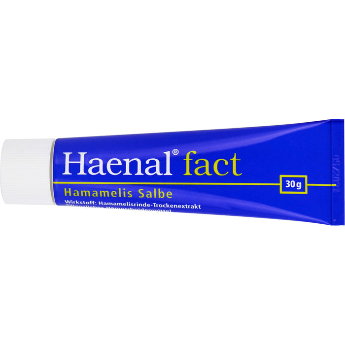 Haenal fact Hamamelis Salbe zur Anwendung auf der Haut, 30 g Onguent