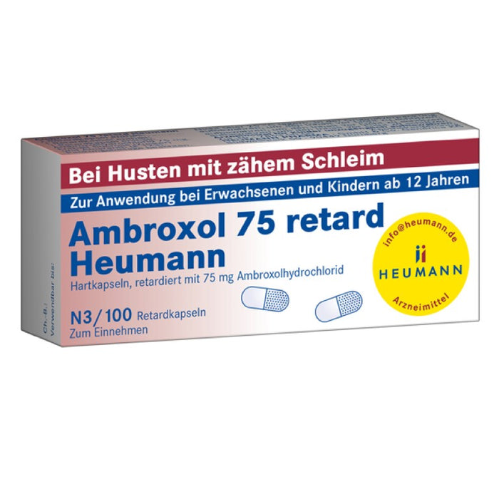 Ambroxol 75 retard Heumann Retardkapseln, 100 St. Kapseln