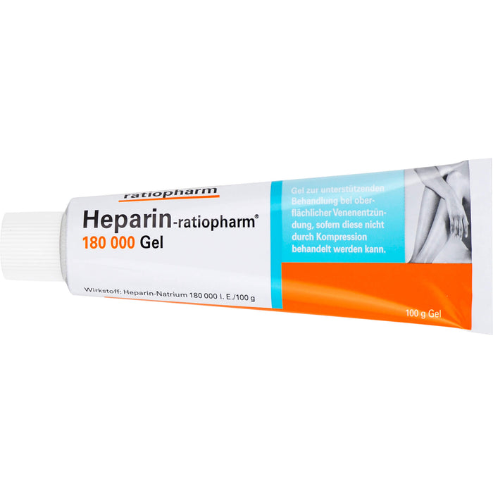 Heparin-ratiopharm 180 000 Gel, 100 g Gel