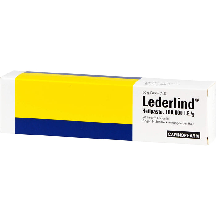 Lederlind Heilpaste 100.000 I.E./g bei Hefepilzerkrankungen der Haut, 50 g Cream