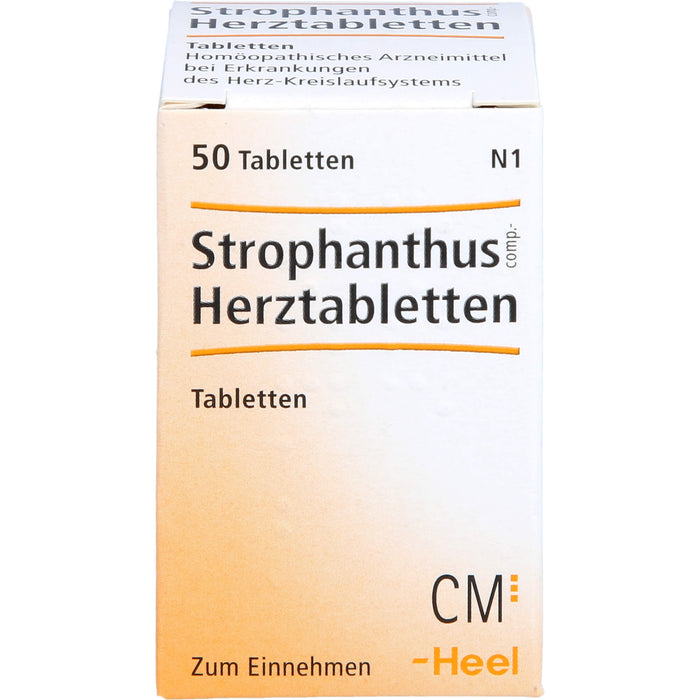 Strophantus comp. Herztabletten Heel, 50 St. Tabletten