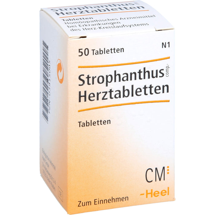 Strophantus comp. Herztabletten Heel, 50 St. Tabletten