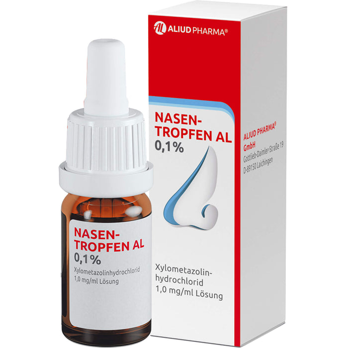 Nasentropfen AL 0,1 %, 10 ml Solution