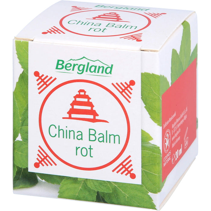 China Balm rot, 20 ml Creme