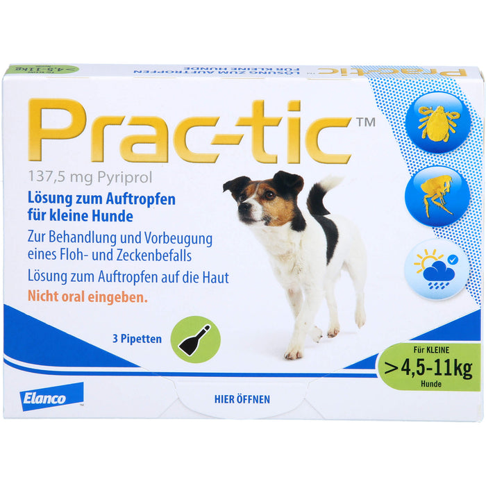 Prac Tic F Kl Hund4.5-11kg, 3 St EDP