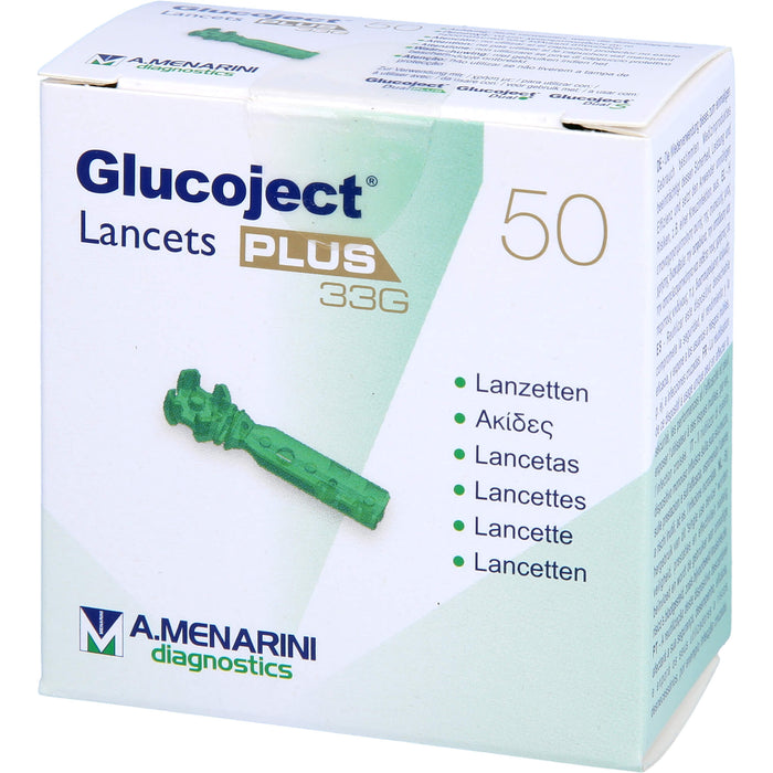 Glucoject Lancets PLUS 33G, 50 St LAN