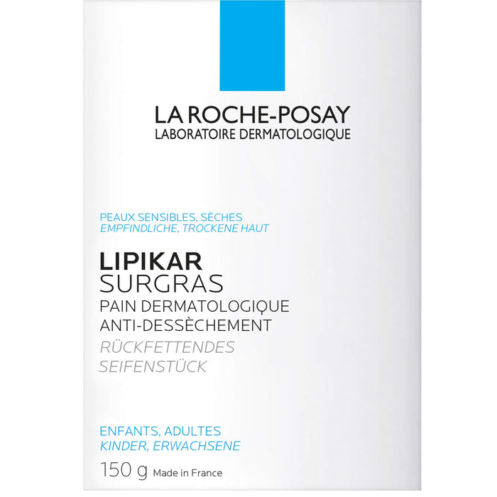 LA ROCHE-POSAY LIPIKAR SURGRAS rückfettendes Seifenstück, 1 pcs. bar of soap