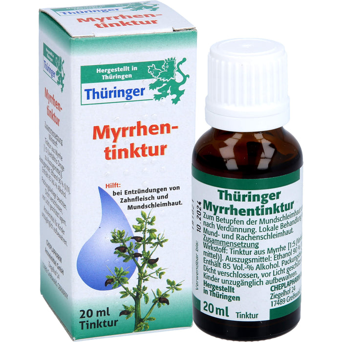 THUERINGER MYRRHENTINKTUR, 20 ml Lösung