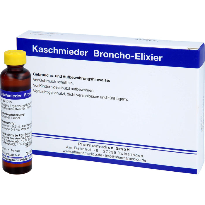 Pharmamedico Kaschmieder Broncho-Elixier für Pferde, 6 pcs. Bottles