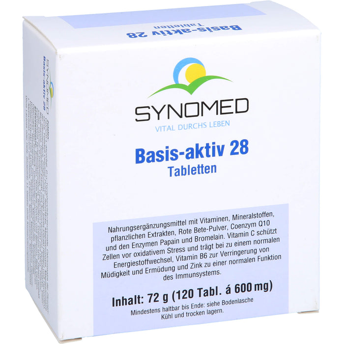 SYNOMED Basis-aktiv 28 Tabletten, 120 St. Tabletten