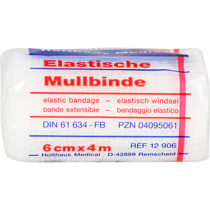 ELAST MULLBINDE 4MX6CM, 1 St BIN