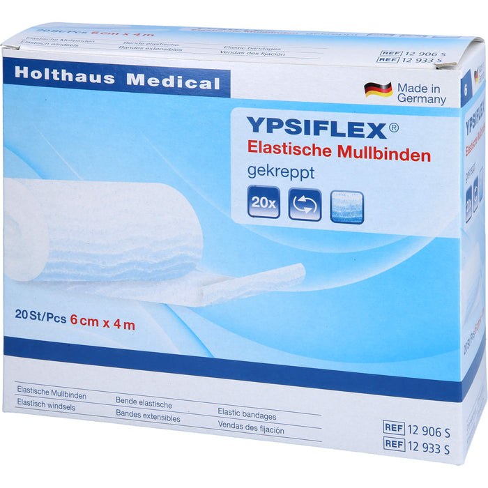 Holthaus Medical elastische Mullbinde 6 cm x 4 m, 20 pc Paquet