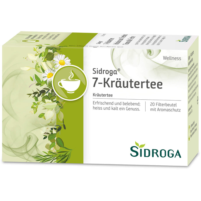 Sidroga Wellness 7-Kräutertee, 20 pcs. Filter bag