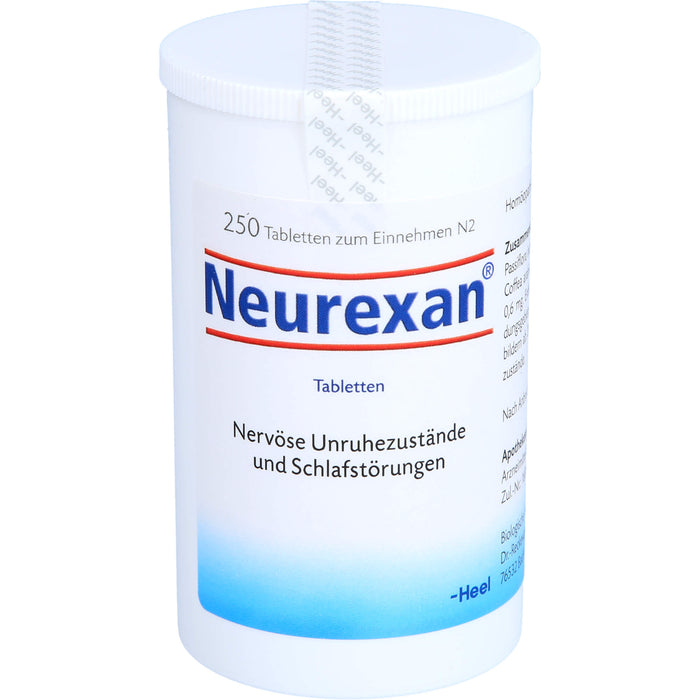 Neurexan Tabletten bei nervösen Unruhezuständen und Schlafstörungen, 250 St. Tabletten