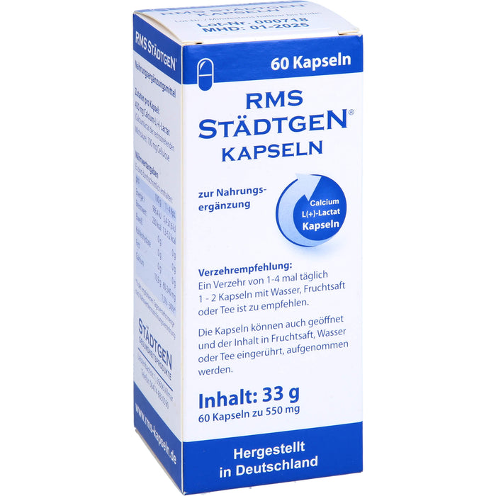 RMS STÄDTGEN Kapseln, 60 pc Capsules