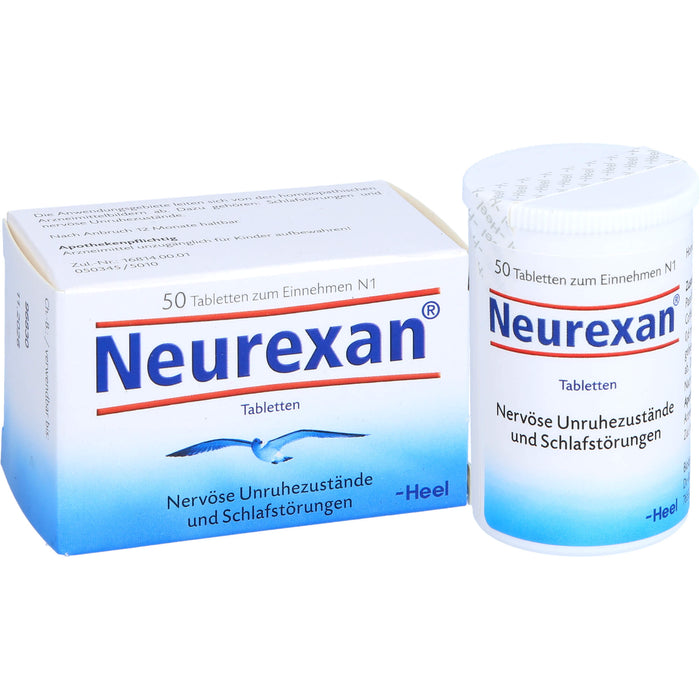 Neurexan Tabletten bei nervösen Unruhezuständen und Schlafstörungen, 50 pc Tablettes