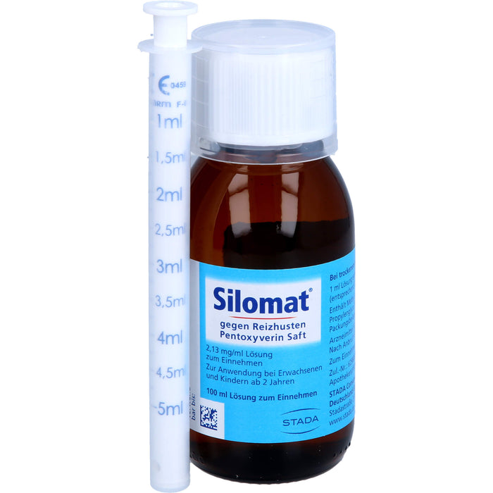 Silomat Pentoxyverin Saft, 100 ml Solution