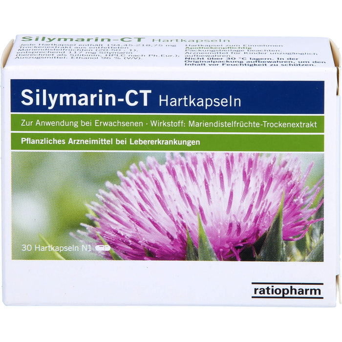 Silymarin-CT Hartkapseln, 30 St HKP