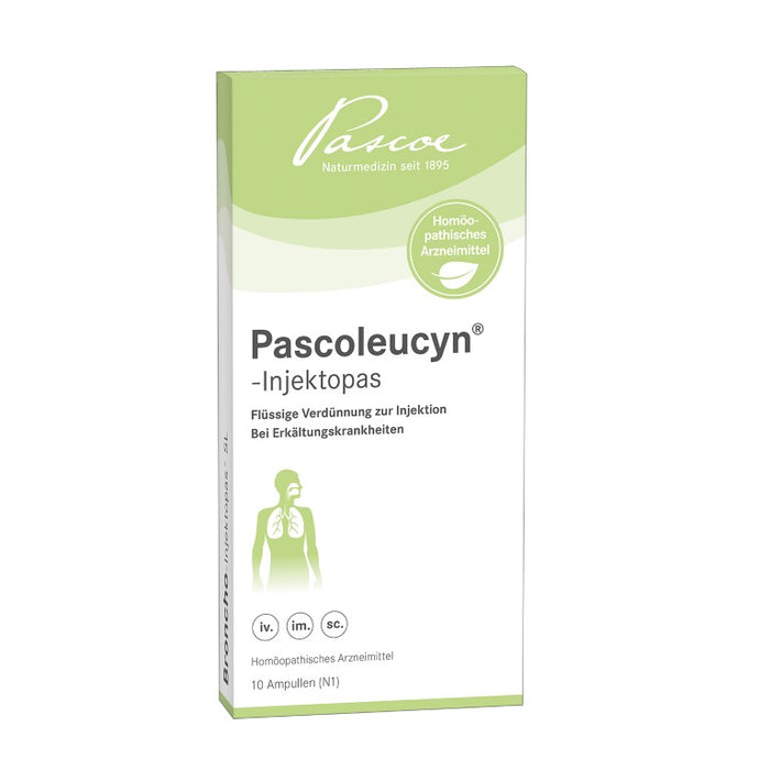 Pascoleucyn-Injektopas Ampullen bei Erkältungskrankheiten, 10 pcs. Ampoules