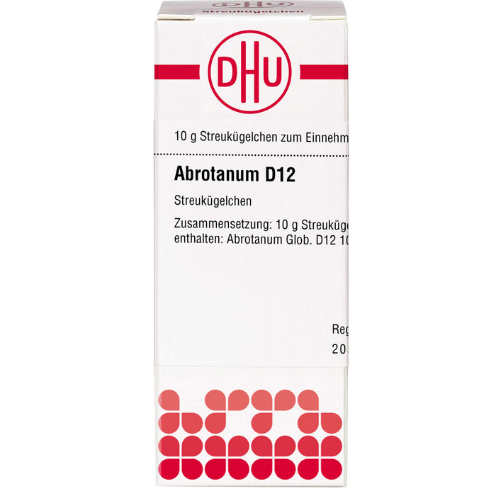 DHU Abrotanum D12 Streukügelchen, 10 g Globuli