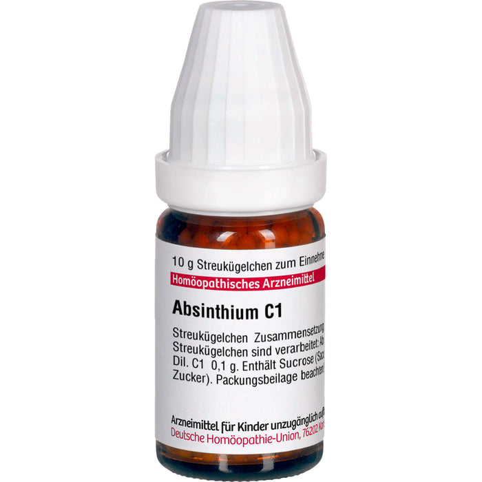 DHU Absinthium C1 Streukügelchen, 10 g Globuli