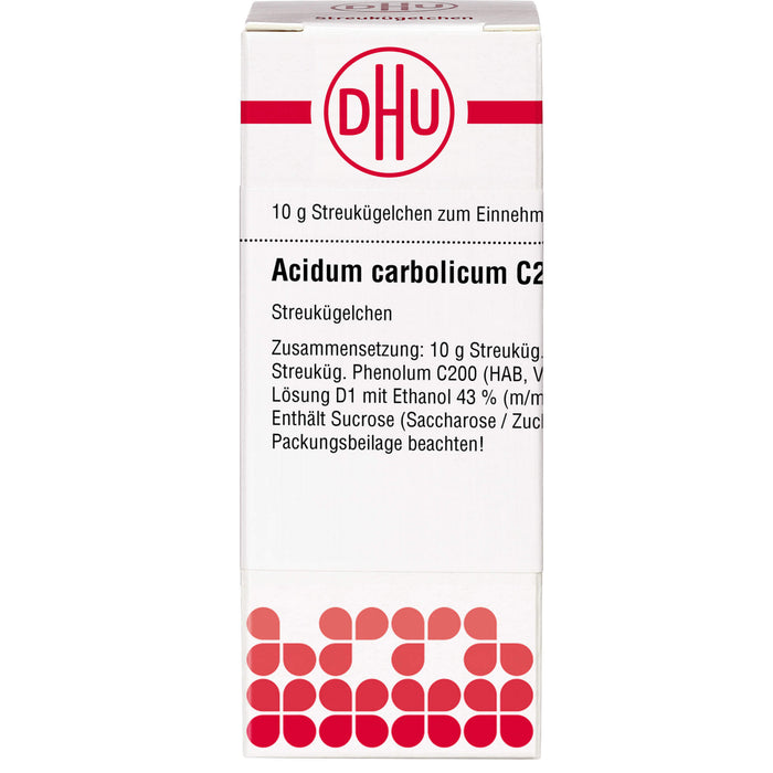 DHU Acidum carbolicum C200 Streukügelchen, 10 g Globuli